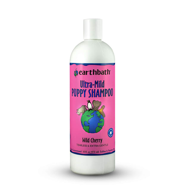 Earthbath Ultra-Mild Wild Cherry Puppy Shampoo, 16 fl. oz. - Carousel image #1