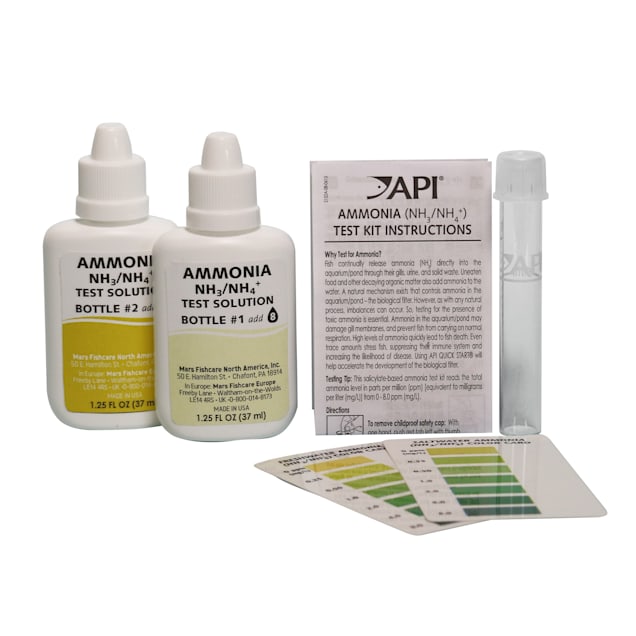 Ammonia test discount kit saltwater