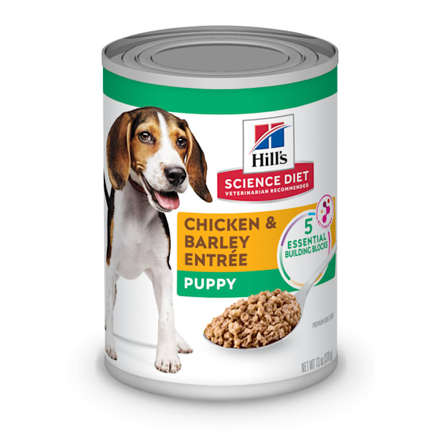 Bang om te sterven Gastvrijheid homoseksueel Hill's Science Diet Puppy Chicken & Barley Entree Canned Dog Food, 13 oz.,  Case of 12 | Petco