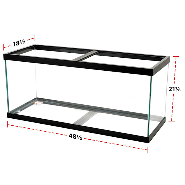 Aqueon Standard Open-Glass Glass Aquarium Tank 40 Gallon