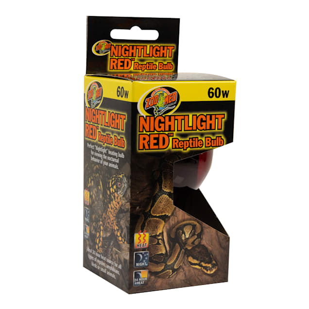 Zoo med nightlight red reptile bulb 60 watt sales
