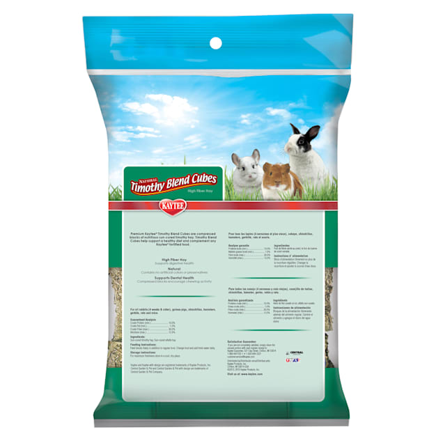 Timothy hay cubes for rabbits sale