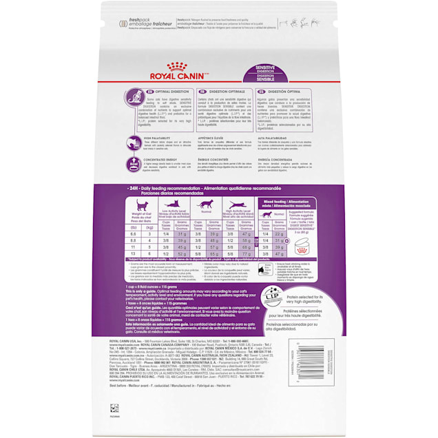 Royal Canin Sensitive Digestion Adult Dry Cat Food 15 lbs. Petco