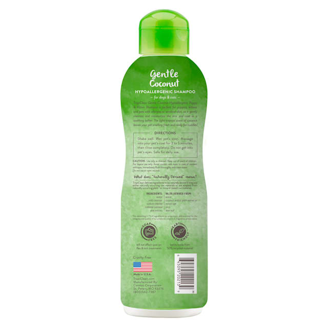 Tropiclean coconut shampoo store