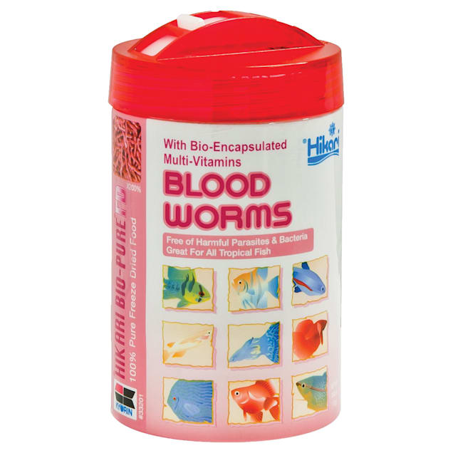 Hikari Bio-Pure FD Blood Worms - Carousel image #1