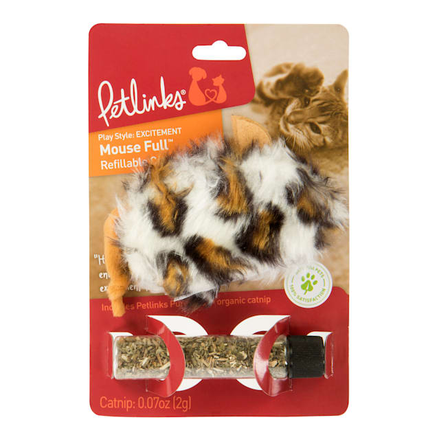 Petlinks Mousefull Refillable Catnip Toy - Carousel image #1