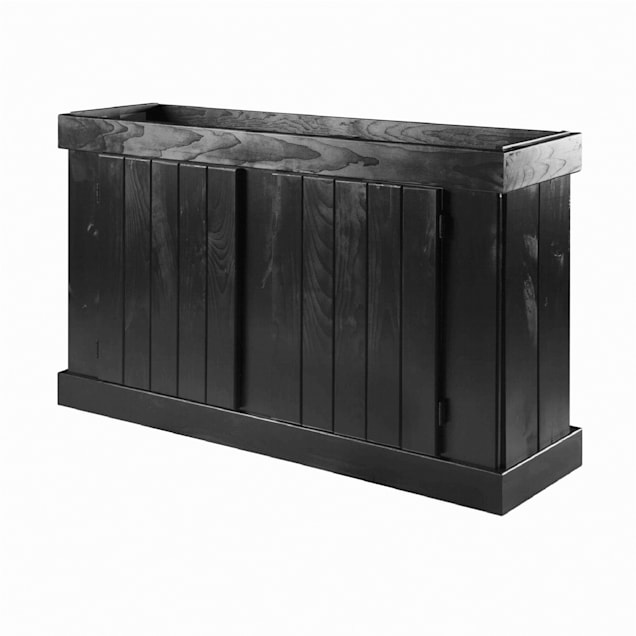 Aqueon Classic Black Pine Aquarium Stand, 55 Gallon - Carousel image #1
