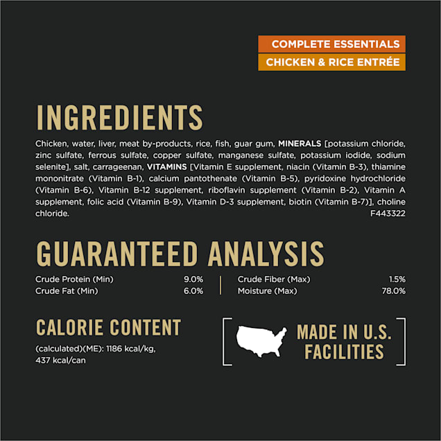 Pro plan ingredients list outlet