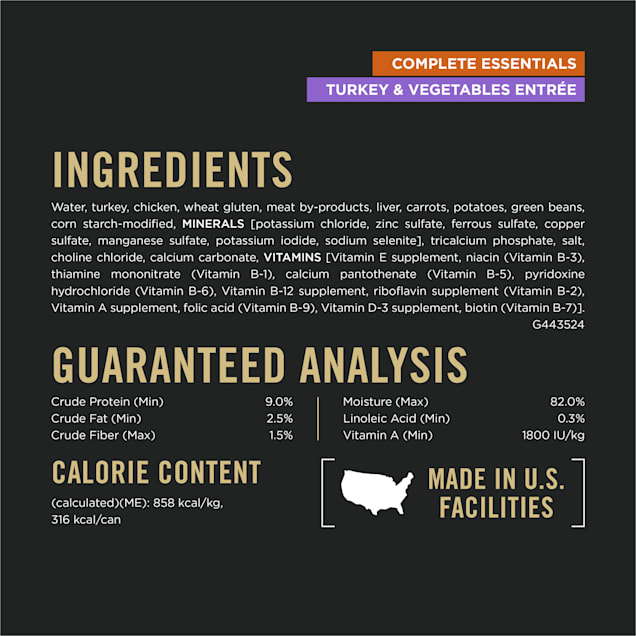 Pro plan ingredients online