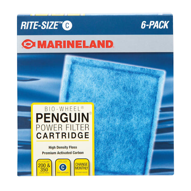 Marineland Rite-Size Ready-To-Use Filter Cartridges, Pack of 6 - Carousel image #1