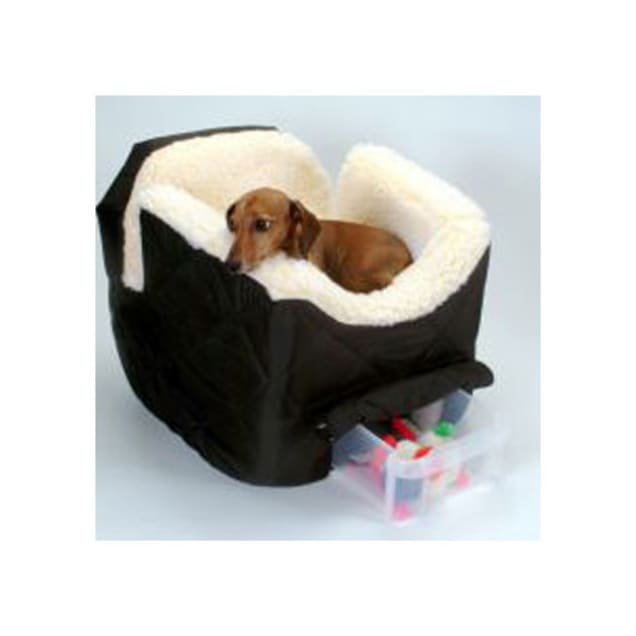 Snoozer Black Pet Car Seat Lookout II, Small - Carousel image #1