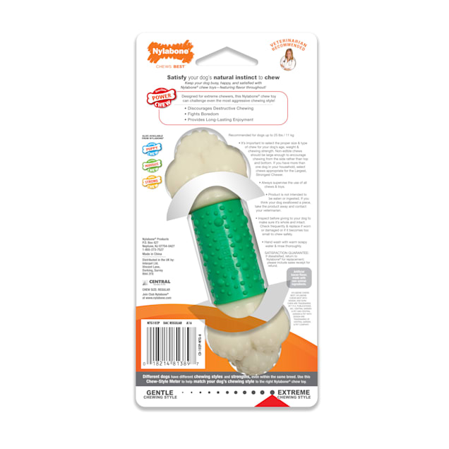 Nylabone double hot sale action chew