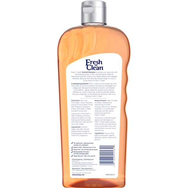 Fresh scent deals dog shampoo