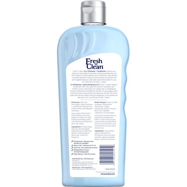 Fresh n clean dog shampoo petsmart online