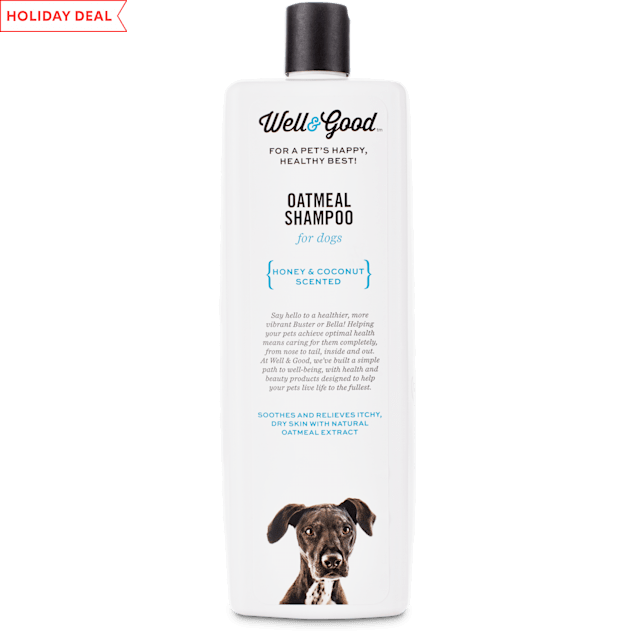 Well & Good Oatmeal Dog Shampoo, 32 fl. oz. Petco