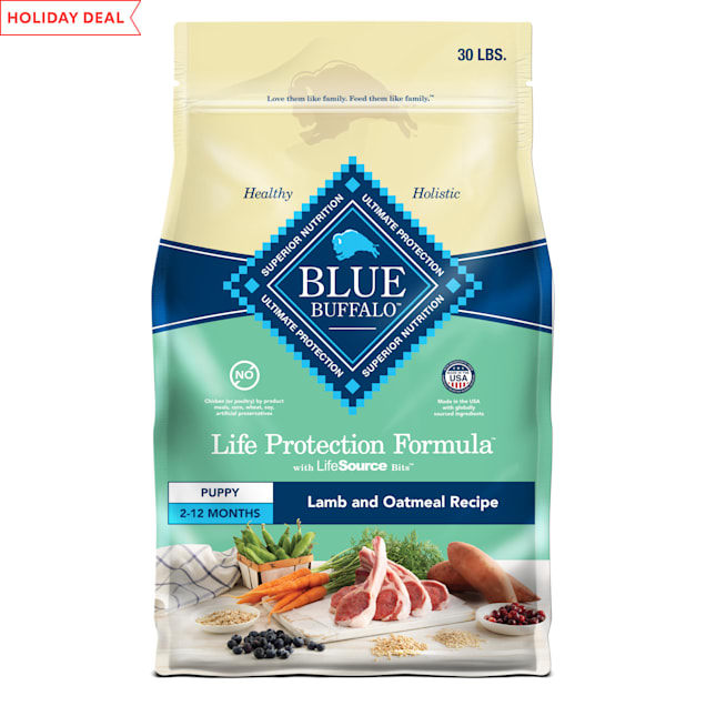 blue dog food lamb