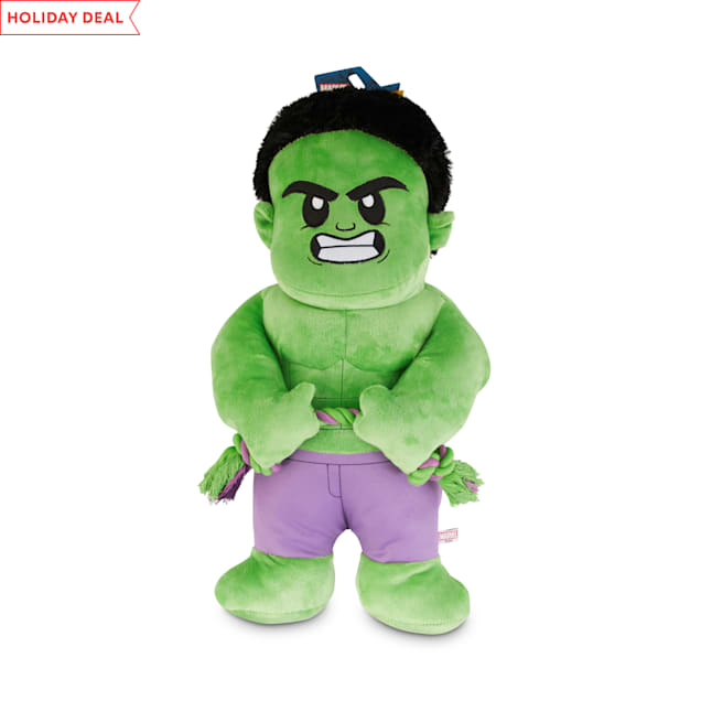 Marvel Avengers Hulk Plush Dog Toy, XLarge Petco