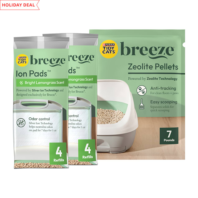 Purina Tidy Cats Breeze Odor Control Litter Pellet Refills & Cat Pads