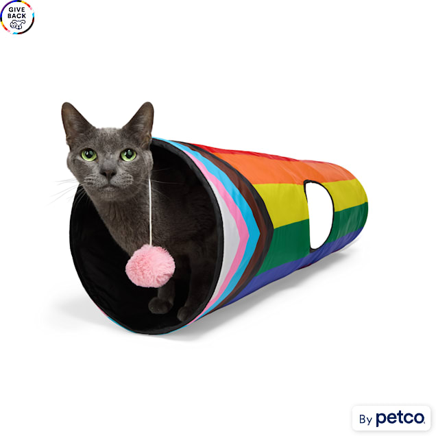 YOULY Pride Cat Tunnel Toy, X-Large - Carousel image #1
