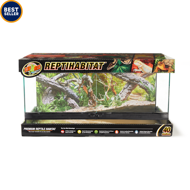 Zoo Med Double Door Naturalistic Terrarium, 36" L X 18" W X 18" H Petco