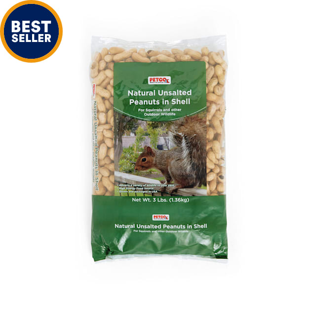 Petco Natural Unsalted Peanuts in Shell Wildlife Food - Carousel image #1