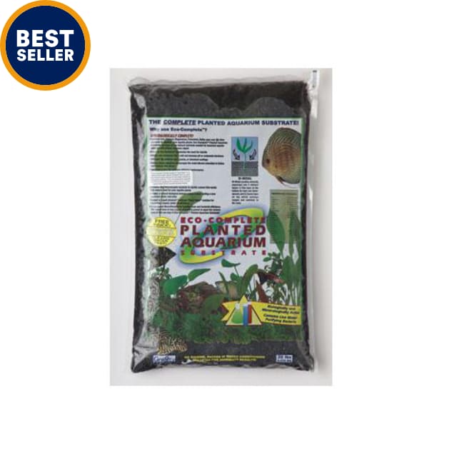 CaribSea Eco Complete Black Planted Aquarium Substrate Petco