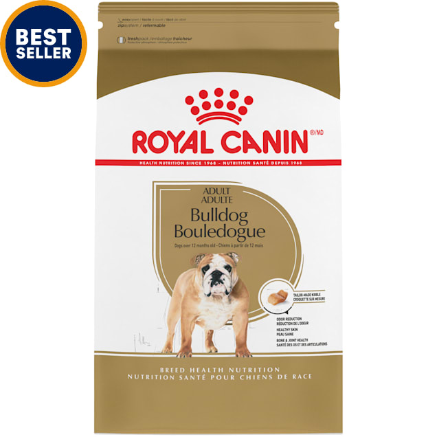 Royal Canin Breed Health Nutrition Bulldog Adult Dry Dog Food, 30 lbs. - Carousel image #1