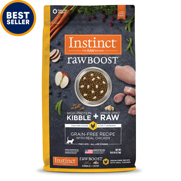 Instinct Raw Boost GrainFree Recipe with Real Chicken Dry Cat Food