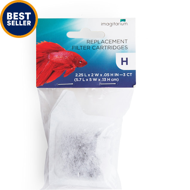 Imagitarium Replacement H Mini Filter Cartridges, Pack of 3 Petco