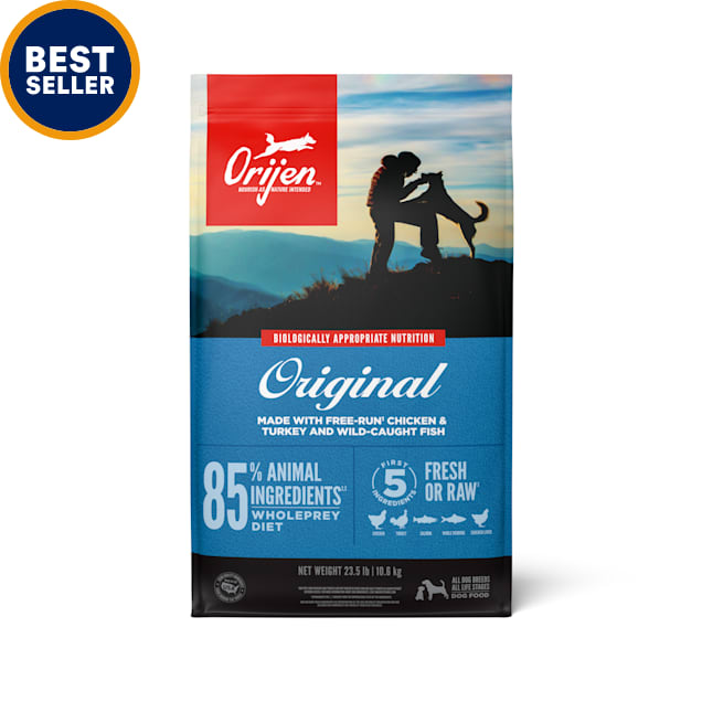 Orijen Original Grain Free High Protein Fresh Raw Animal Ingredients Dry Dog Food 25 Lbs Petco Dog food and heart disease: orijen original grain free high protein fresh raw animal ingredients dry dog food 25 lbs