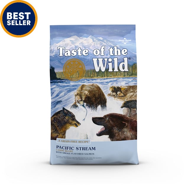 Taste Of The Wild Pacific Stream Grain Free Smoked Salmon Dry Dog Food 28 Lbs Petco