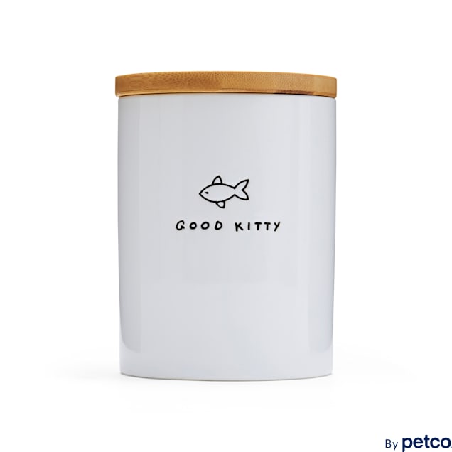 4周年記念イベントが Petco Brand - Harmony Good Dog Ceramic Treat Jar, Large, White  Natura apprisen.com