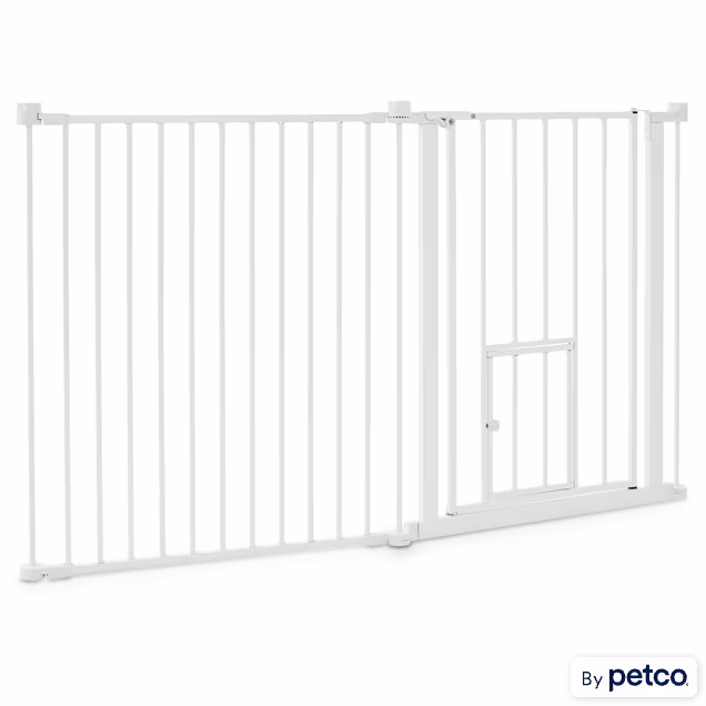 EveryYay In The Zone Steel Pet Gate & Play Pen, 144" W X 28" H - Carousel image #1