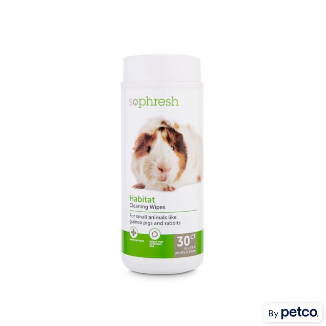 So Phresh Small Animal Habitat Clean-Up Wipes, Count of 30 - Carousel image #1