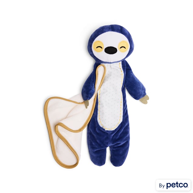 Leaps & Bounds Snuggle Sloth Comfort Plush Assorted Puppy Toy, X-Large - Carousel image #1