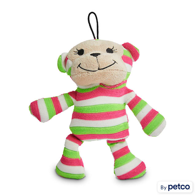 Petco Go Bananas Monkey Plush Dog Toy in Various Styles, Small - Carousel image #1