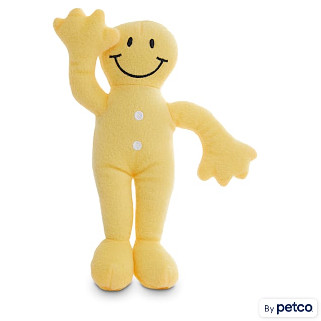 Petco All Smiles Plush Dog Toy in Various Styles, Medium - Carousel image #1