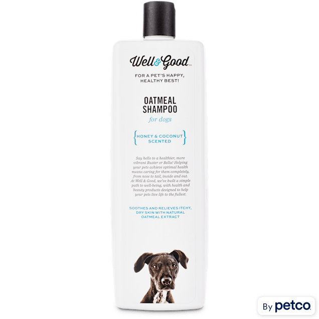 Well & Good Oatmeal Dog Shampoo, 32 fl. oz. Petco