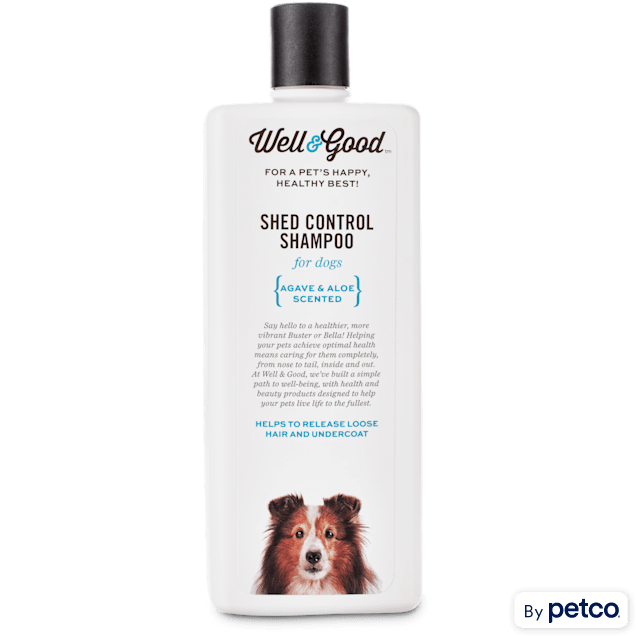 Well & Good Shed Control Dog Shampoo, 16 fl. Oz. - Carousel image #1