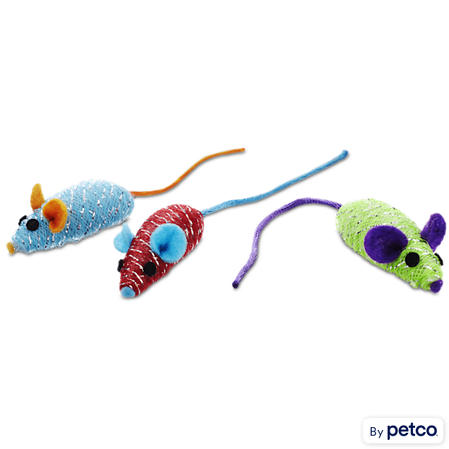 Leaps & Bounds Mesh Mouse Cat Toy in Assorted Styles - Carousel image #1