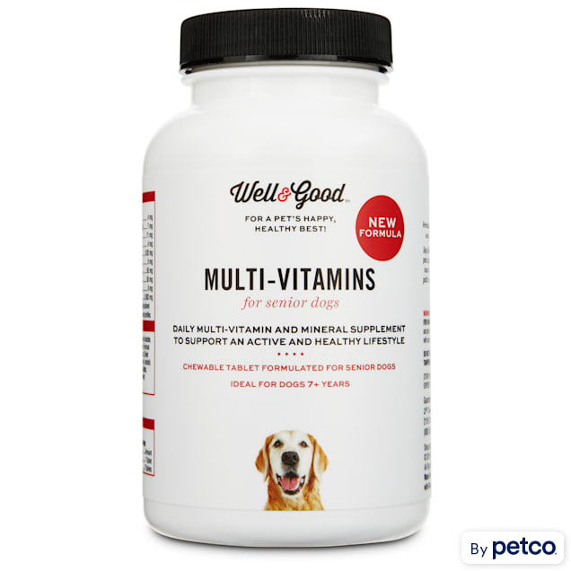Well & Good Senior Stage Vitamins, 60 tablets | Petco