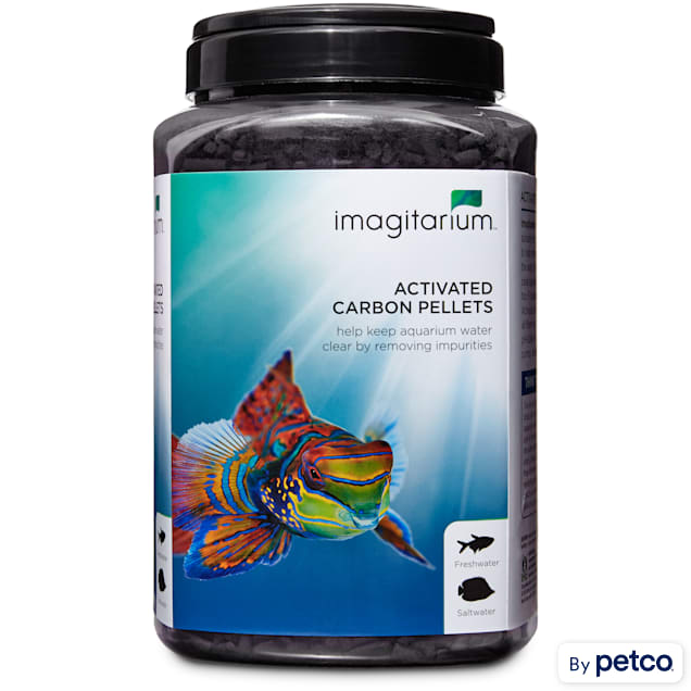 Imagitarium Activated Carbon for Fresh or Salt Water Aquariums, 45 oz.