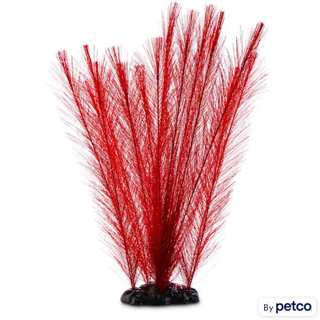 Imagitarium Potted Feather Plant Aquatic Decor - Carousel image #1