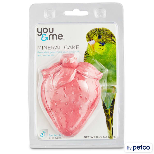 You & Me Strawberry Mineral Bird Cake - Carousel image #1