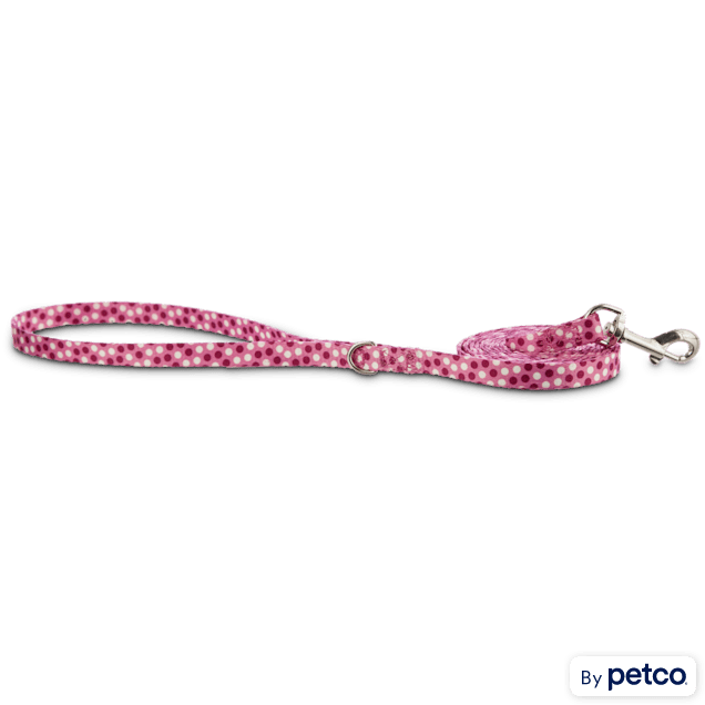 Bond & Co. 6ft Pink Polka Dot Lead - Carousel image #1