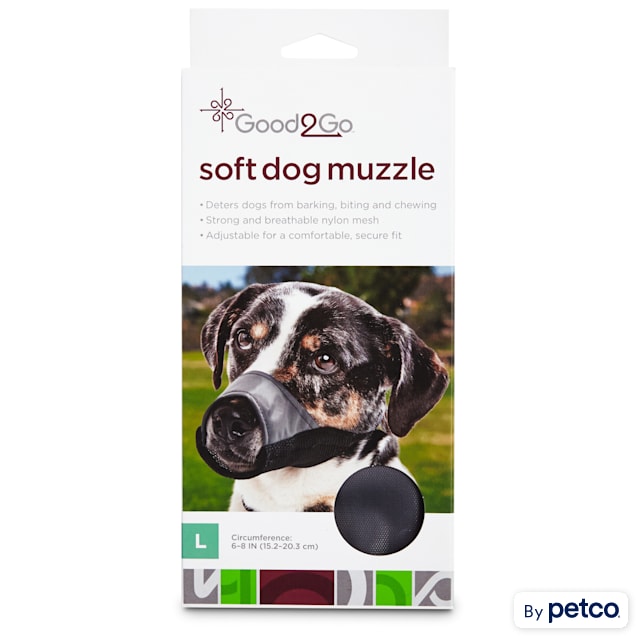 Good2Go Nylon & Mesh Dog Muzzle, Large - Carousel image #1