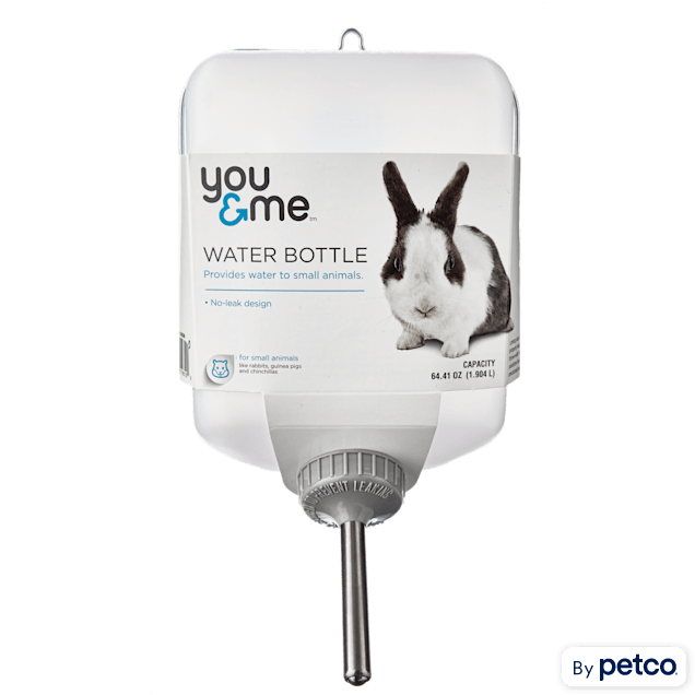You & Me Jumbo Small Animal Water Bottle - Carousel image #1