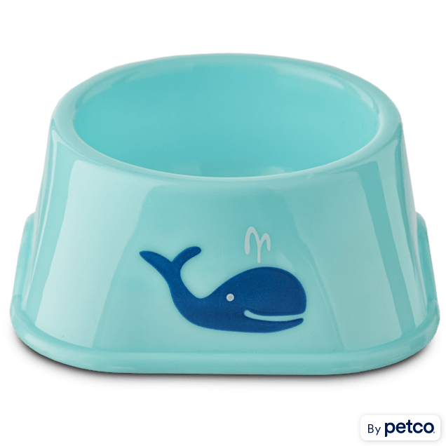 You & Me Plastic Whale Print Bowl - Carousel image #1