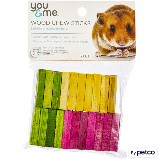 You & Me Wood Chew Sticks for Small Animals, 30 g. - Carousel image #1