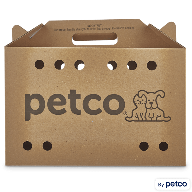 Petco Cardboard Cat Carrier, 18.5 x 9 x 12